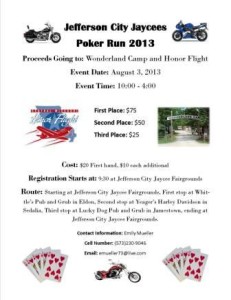 Honor Flight poker run